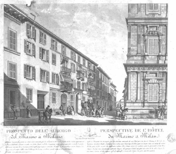 Milano. Albergo del Marino