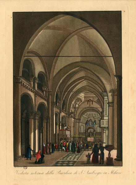 Milano. Basilica di Sant'Ambrogio (Interno)
