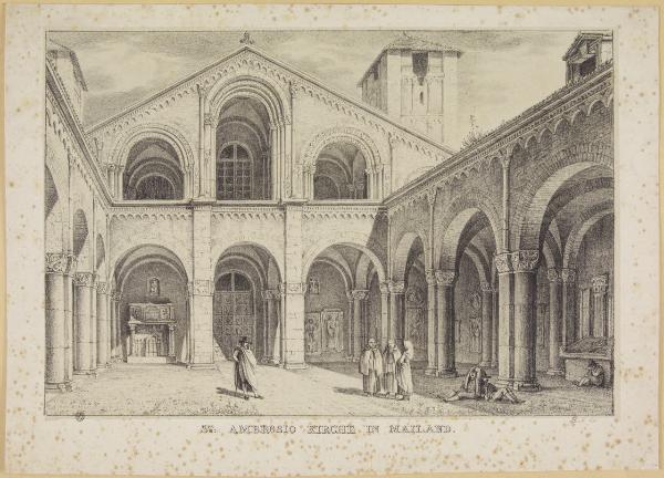 Milano. Basilica di Sant'Ambrogio (Atrio)