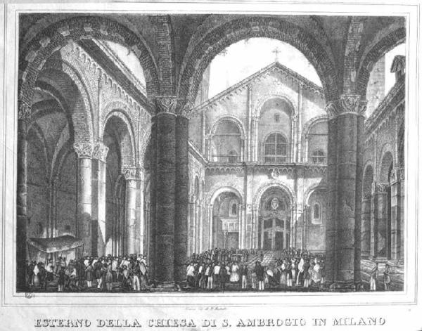 Milano. Basilica di Sant'Ambrogio (Atrio)