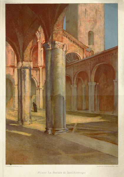 Milano. Basilica di Sant'Ambrogio (Atrio)