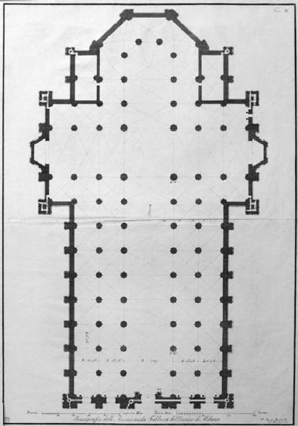 Milano. Duomo (Pianta)