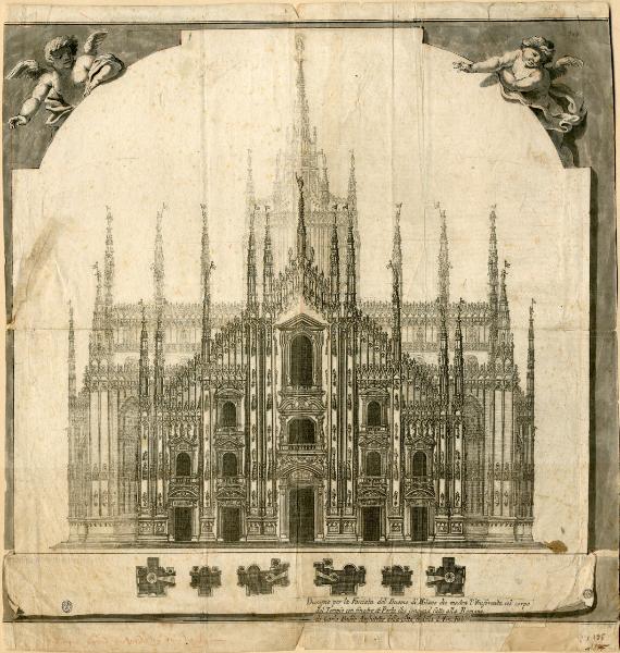 Milano. Duomo (Progetto per la facciata)