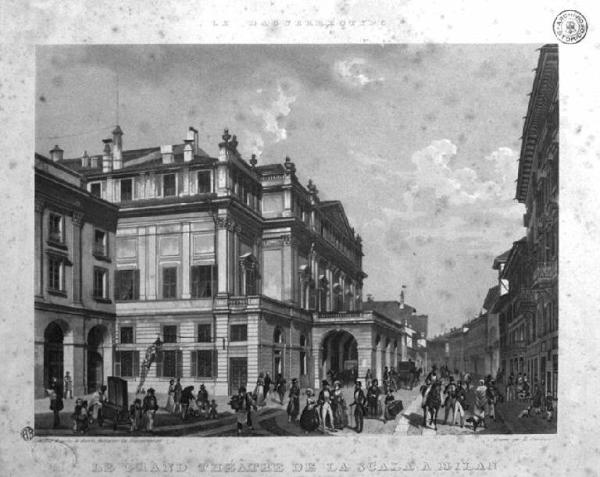 Milano. Teatro alla Scala (Esterno)