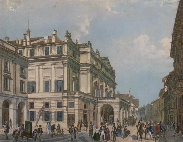 Milano. Teatro alla Scala (Esterno)