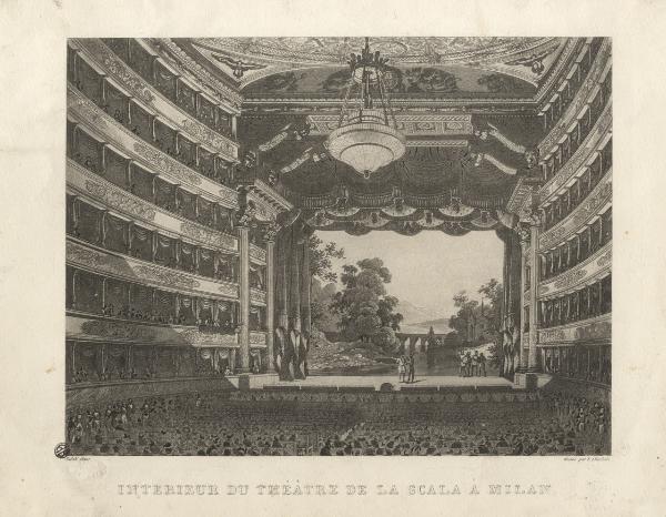 Milano. Teatro alla Scala (Interno)