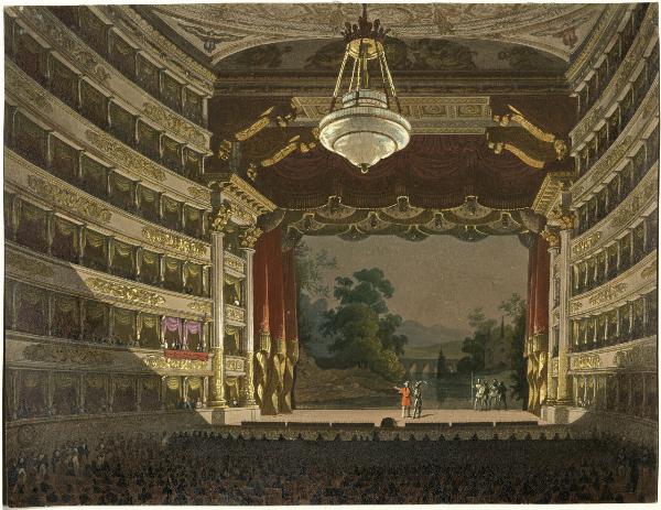 Milano. Teatro alla Scala (Interno)