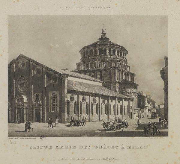 Milano. Chiesa di Santa Maria delle Grazie