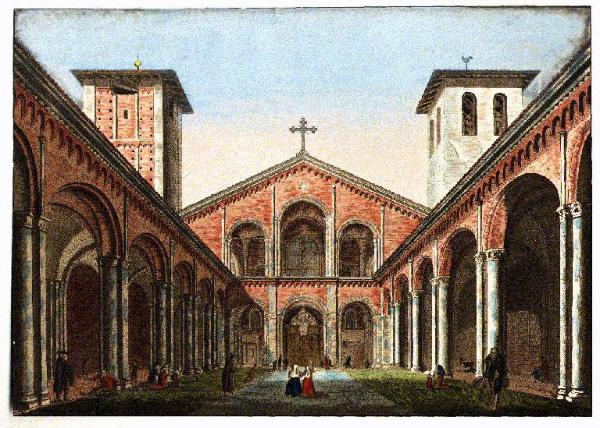 Milano. Basilica di Sant'Ambrogio (Atrio)