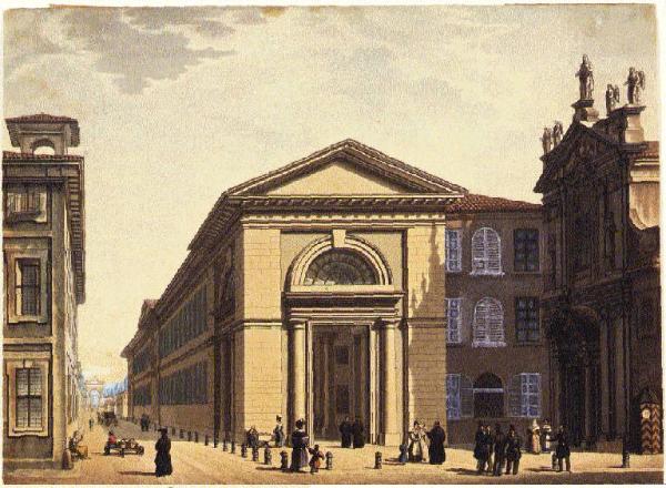 Milano. Ospedale Fatebenefratelli ed ex Chiesa di Santa Maria Aracoeli
