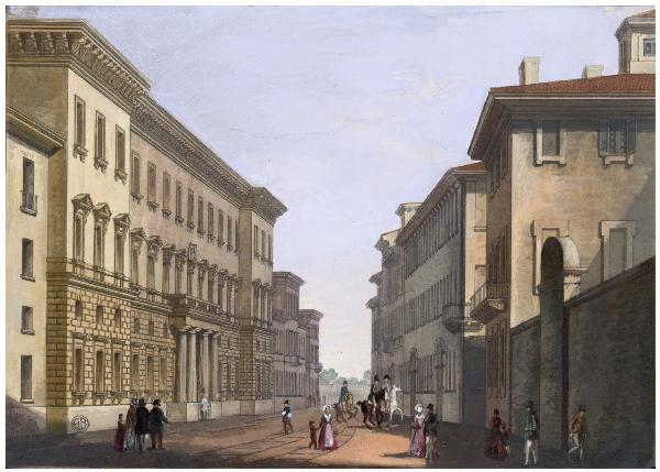 Milano. Palazzo della Prefettura ex Palazzo del Governo