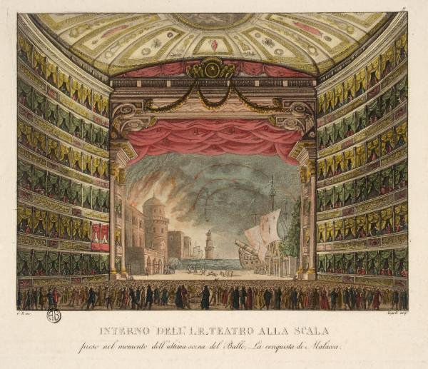 Milano. Teatro alla Scala (Interno)