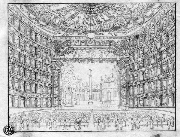 Milano. Teatro alla Scala (Interno)