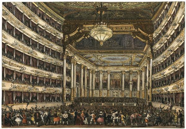 Milano. Teatro alla Scala (Interno)