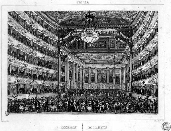 Milano. Teatro alla Scala (Interno)