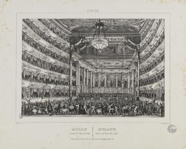 Milano. Teatro alla Scala (Interno)