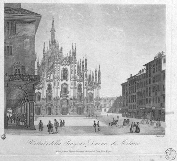 Milano. Piazza Duomo