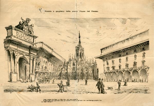Milano. Piazza Duomo