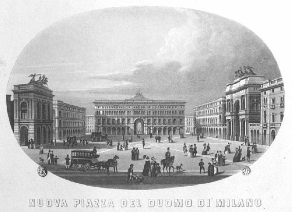 Milano. Piazza Duomo