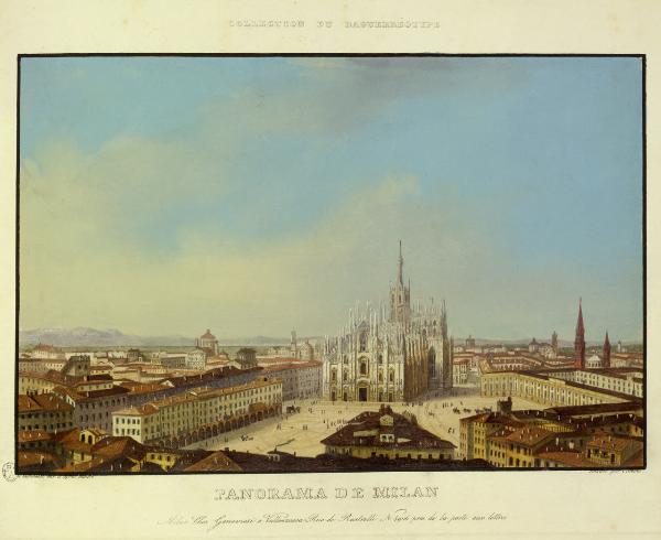 Milano. Veduta panoramica