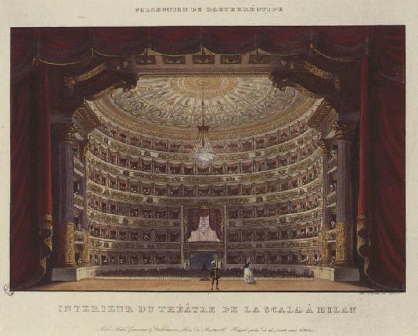 Milano. Teatro alla Scala (Interno)