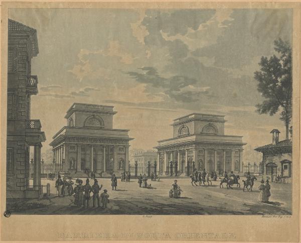 Milano. Porta Venezia ex Porta Orientale