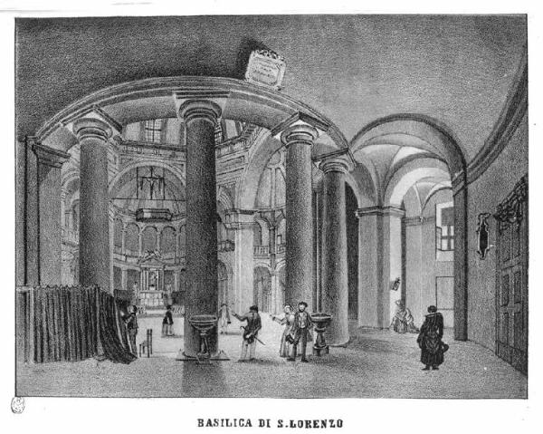 Milano. Basilica di San Lorenzo (Interno)