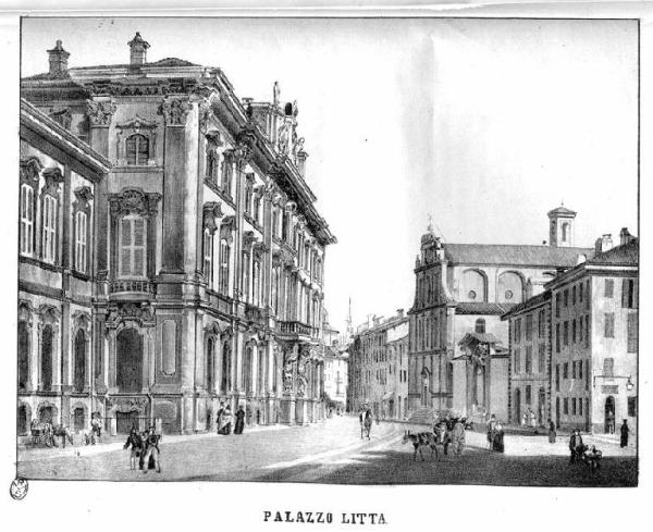 Milano. Palazzo Litta