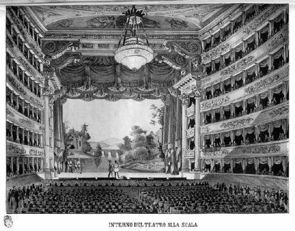 Milano. Teatro alla Scala (Interno)