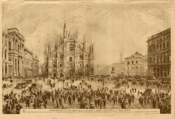 Milano. Piazza Duomo