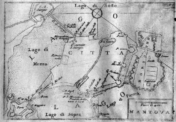 Mantova. Pianta topografica