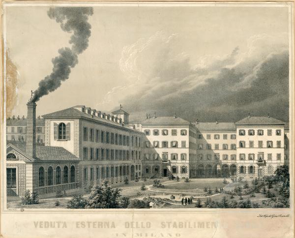 Milano. Stabilimento Binda