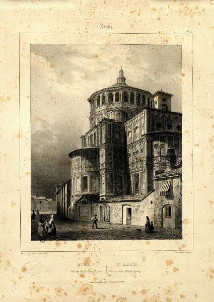 Milano. Chiesa di S. Maria delle Grazie