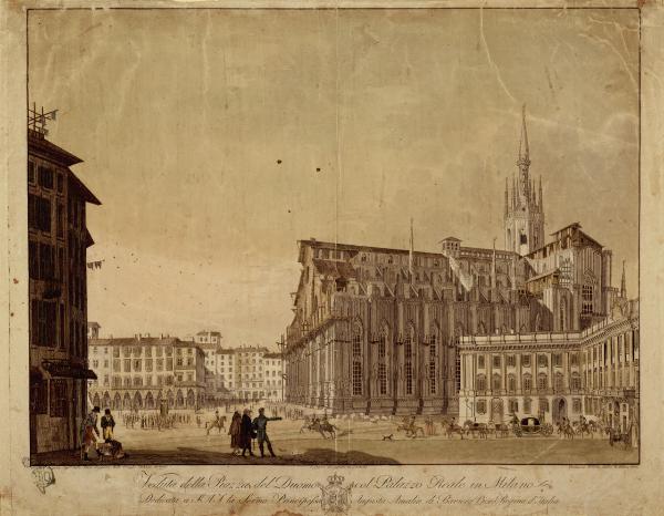 Milano. Duomo e Palazzo Reale