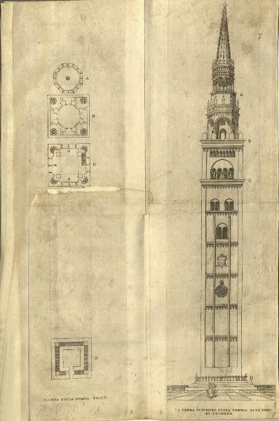 Cremona. Torrazzo (Pianta)