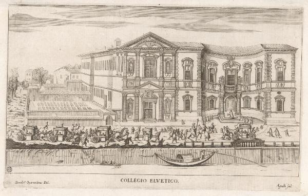 Milano. Palazzo del Senato ex Collegio Elvetico