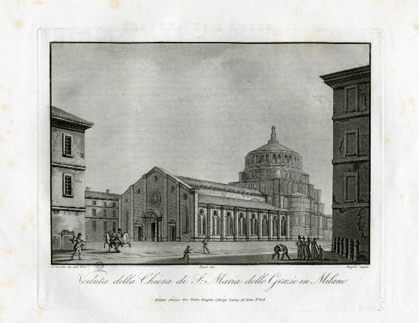 Milano. Chiesa di S. Maria delle Grazie