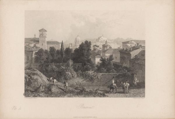 Brescia. Veduta prospettica