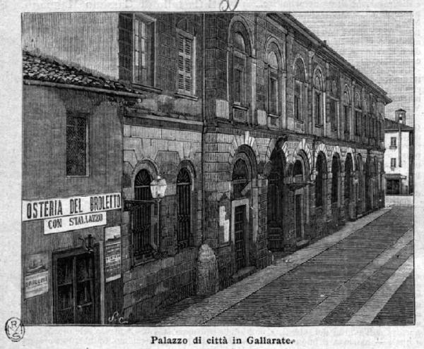 Gallarate. Veduta di città