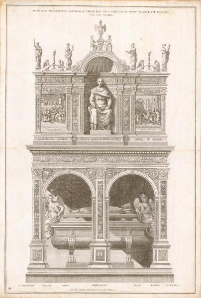Tomba di Gian Galeazzo Visconti nella Certosa di Pavia