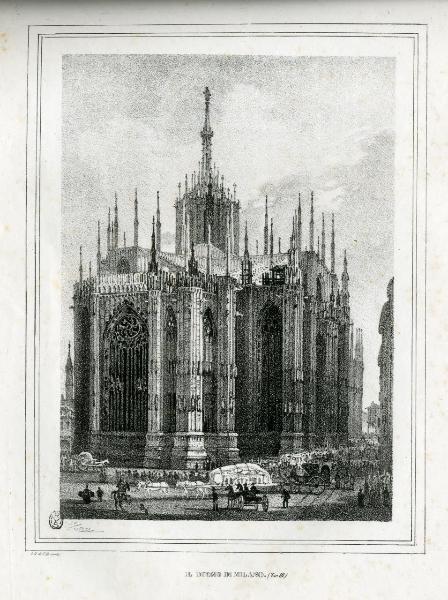 Il Duomo di Milano (tavola III)