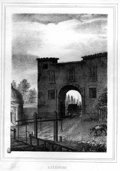 Litteggio. Porta