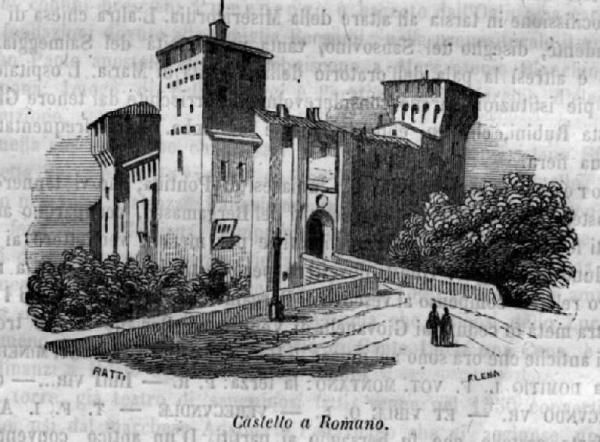Romano di Lombardia. Castello Visconteo