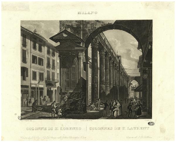 Milano. Colonne di San Lorenzo