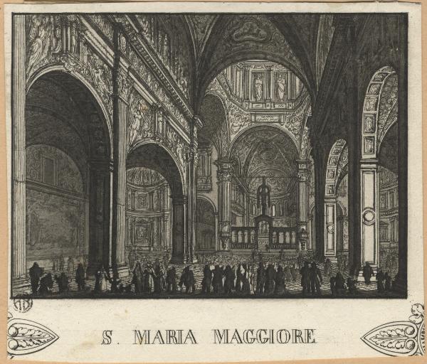 Bergamo. Chiesa di Santa Maria Maggiore