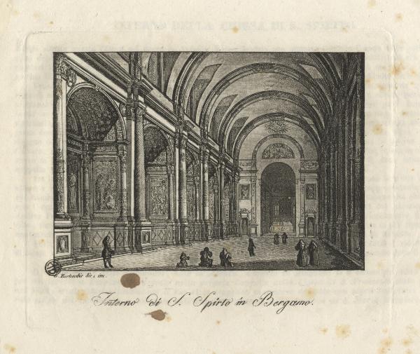 Bergamo. Chiesa di Santo Spirito