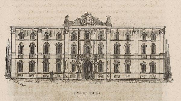 Milano. Palazzo Litta