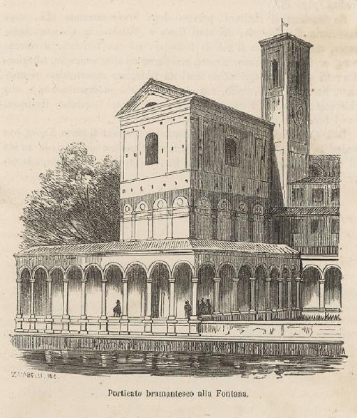 Milano. Chiesa di Santa Maria alla Fontana