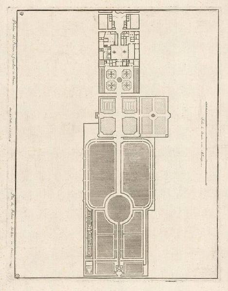 Oreno. Villa Gallarati Scotti (Pianta)