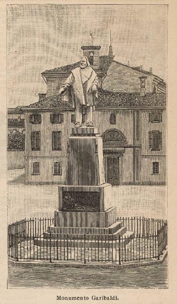 Monza. Monumento a Garibaldi